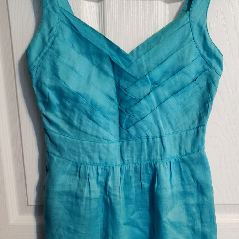 MSSP Beautiful Linen dress. Size XS